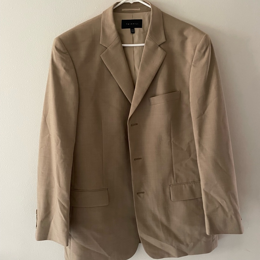 Elegant Tan Men's Blazer